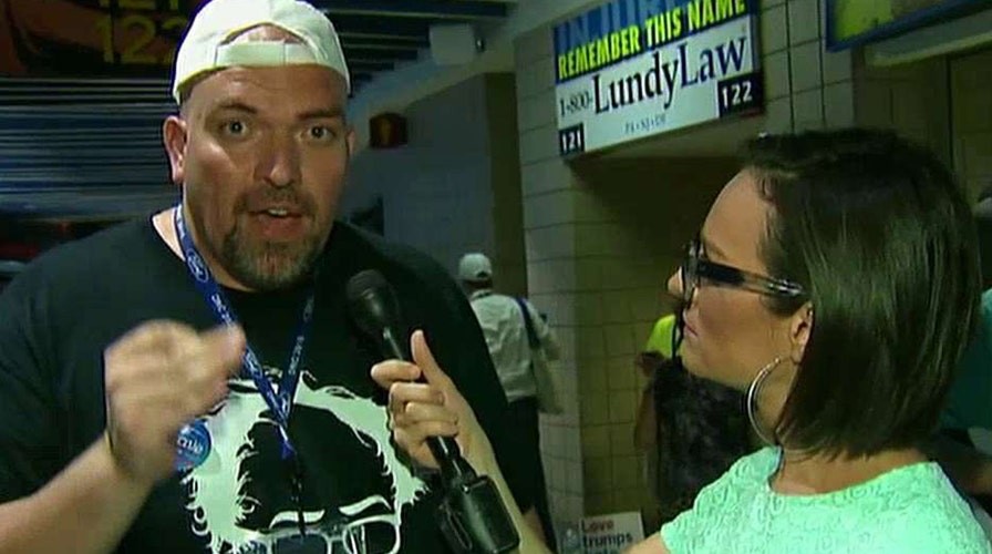 Behind the scenes with Bernie Sanders supporters