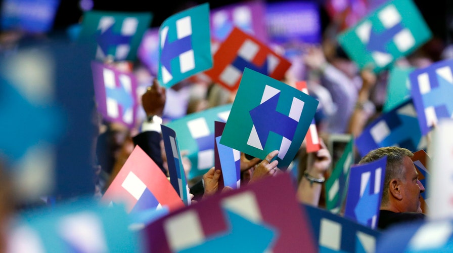 Hillary Clinton wins nomination by acclamation