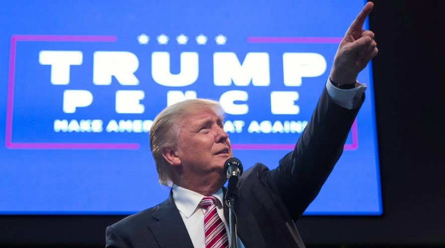 Donald Trump holding rallies in Iowa during DNC