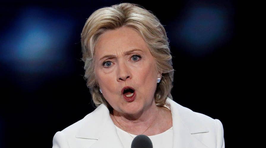 Hillary takes aim at Trump in acceptance speech