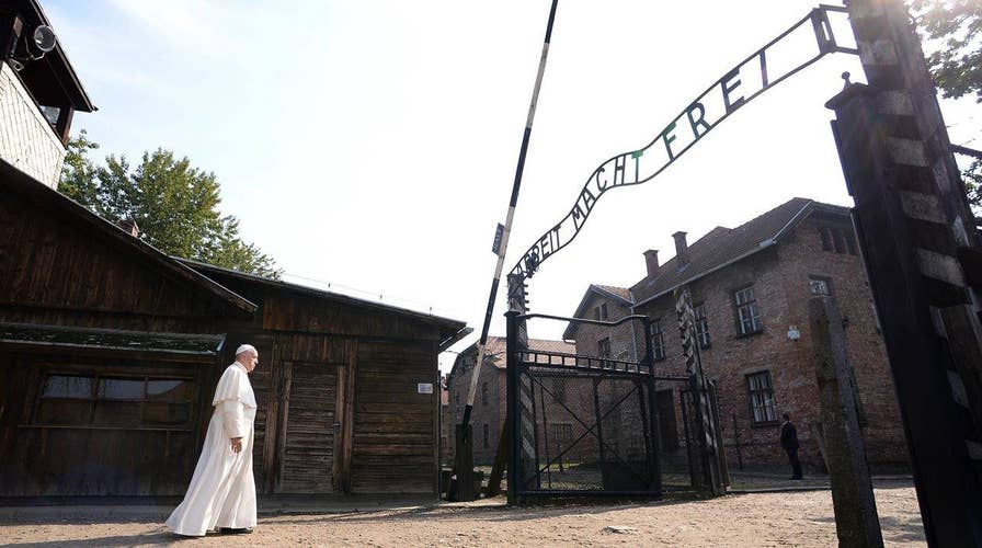Pope Francis makes historic visit to Auschwitz