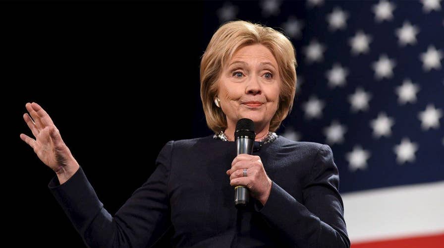 Hillary Clinton hailed as America's steady hand at the DNC