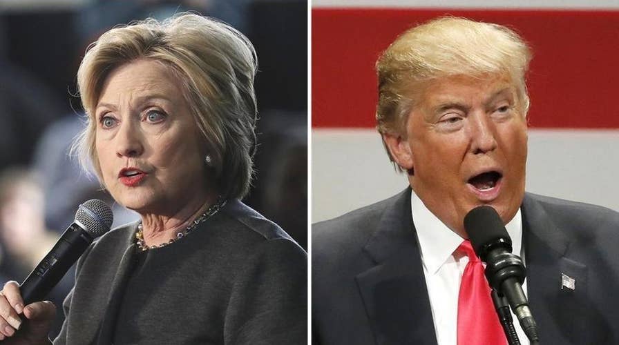 Trump and Clinton battle for working-class voter support