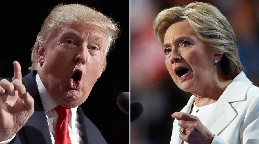 Polls show tight race between Trump and Clinton