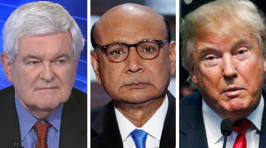 Gingrich: Trump should've avoided fight with Khan family