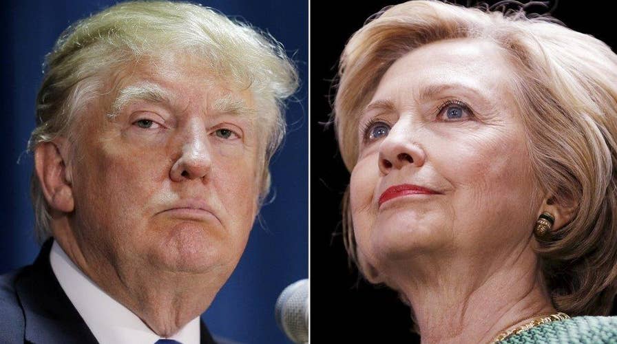 Trump turns up the heat with attacks on Clinton, media
