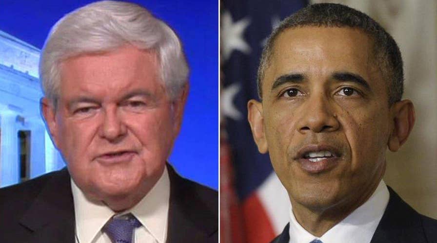 Gingrich rips Obama's criticism of Trump as 'despicable'