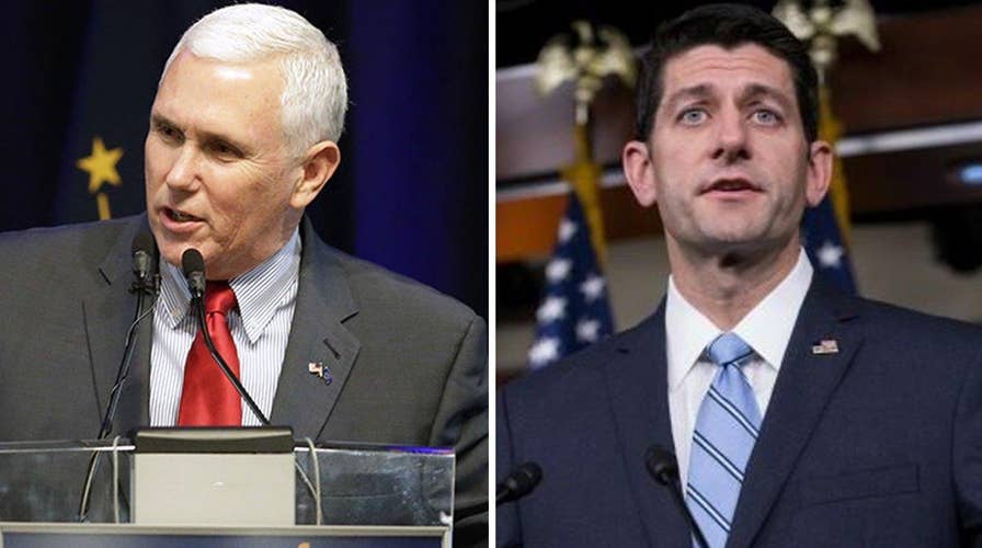 Pence endorses Ryan, says Trump 'strongly encouraged' it