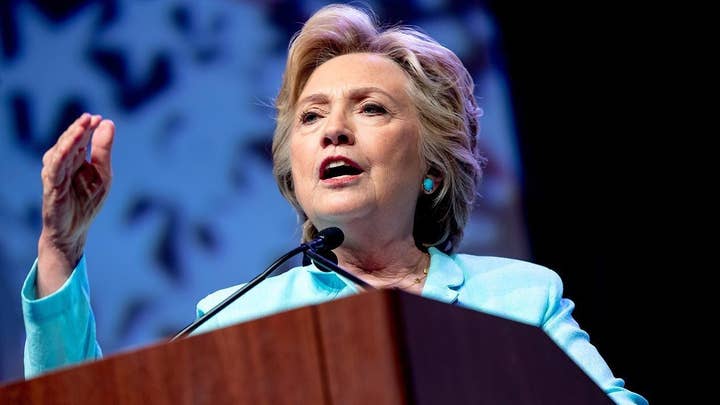 Clinton holds first press conference in 8 months 