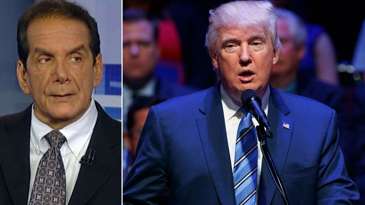 Krauthammer: With Trump, it's a character issue now