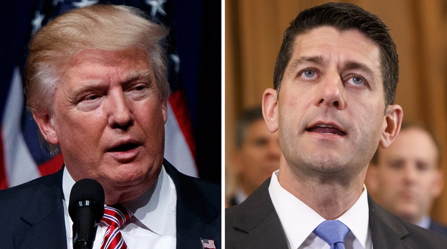 Trump team insists he has 'good relationship' with Paul Ryan