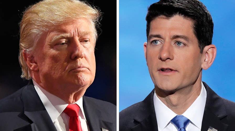Trump signaling campaign shift with support of Paul Ryan?