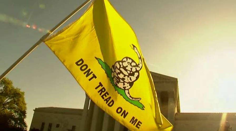 First Amendment being tread on in 'Don't tread' uproar?