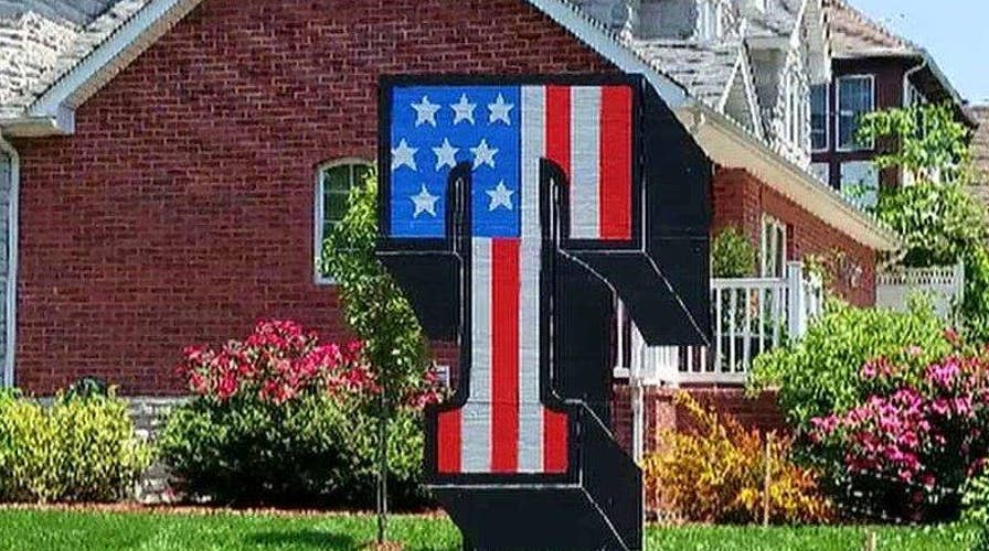 Trump supporters: We'll be back with a bigger, greater sign