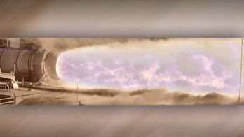 Stunning NASA video shows megarocket booster test in extreme slo-mo