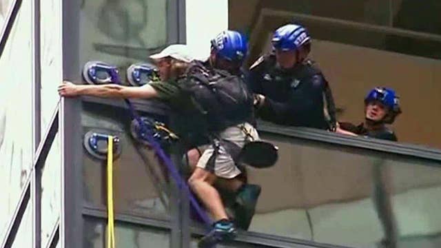 Nypd Capture Man Climbing Trump Tower Latest News Videos Fox News