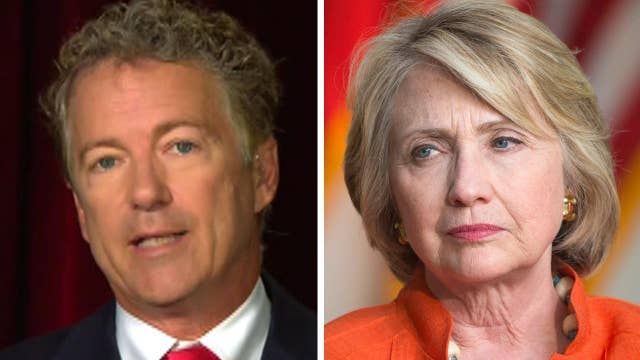 Rand Paul Calls For Indictment Of Hillary Clinton On Air Videos Fox News