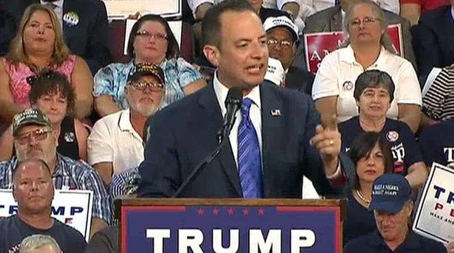 A surprise show of unity behind Trump