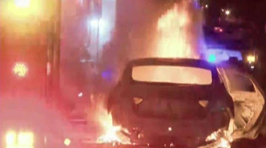 Protests rage overnight in Milwaukee