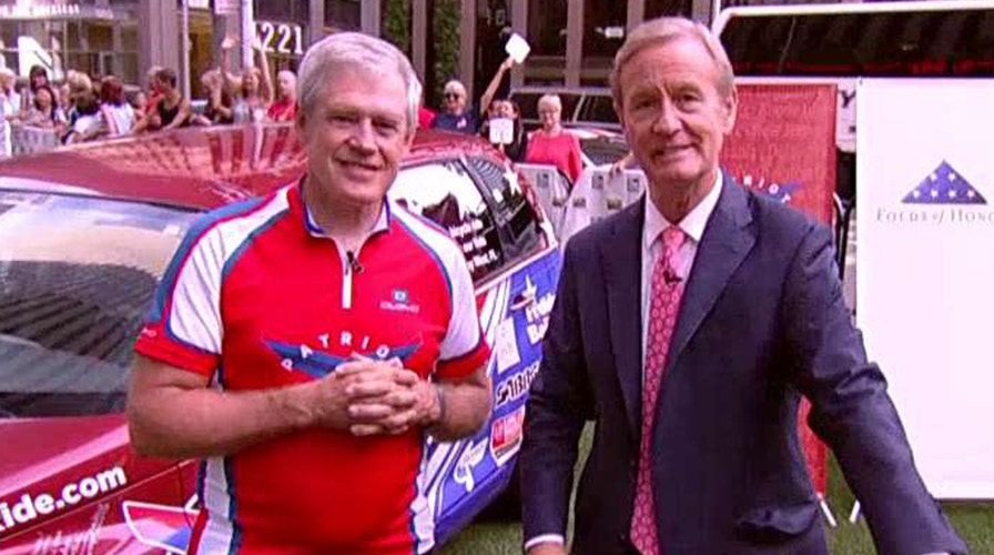 Col. Gary West on his Patriot Honor Ride