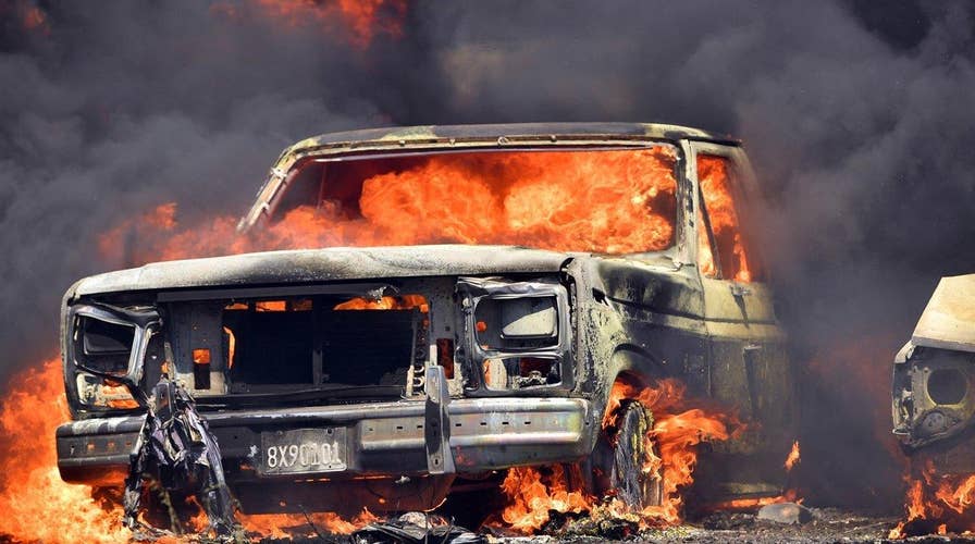 Fire forces thousands from homes near San Francisco