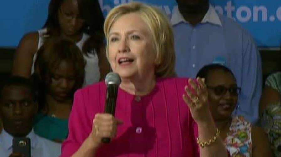 Hillary Clinton meets supporters, volunteers in Philadelphia