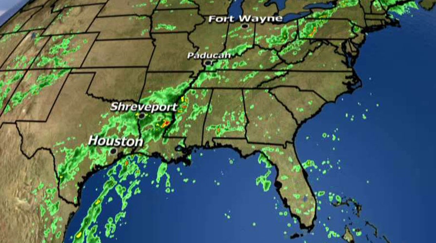 National forecast for Wednesday, August 17