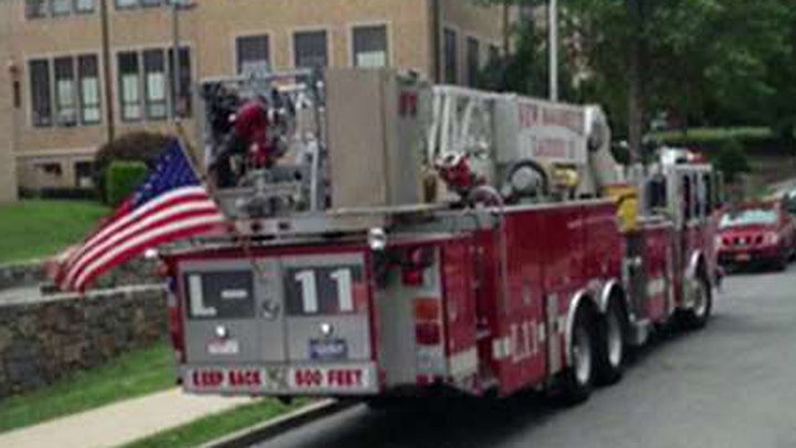 Town orders US flags removed from fire trucks