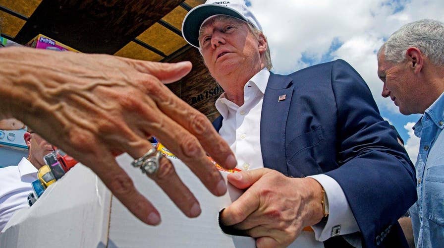 Trump to Louisiana flood victims: I'm here to help