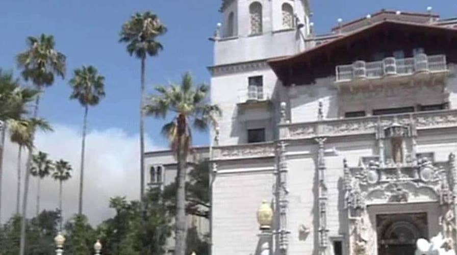 Wildfire forces historic landmark in California to close