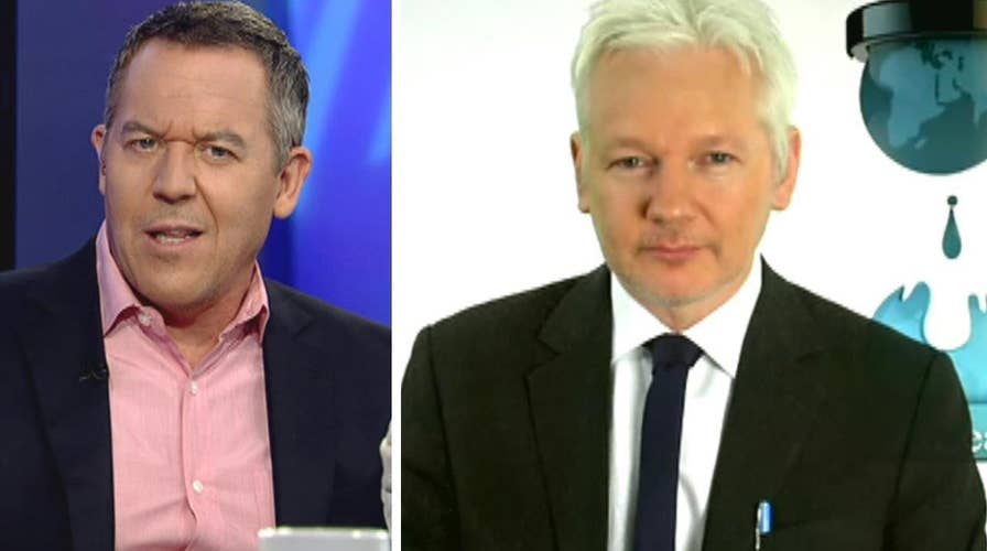 Gutfeld: When did Julian Assange start caring about America?