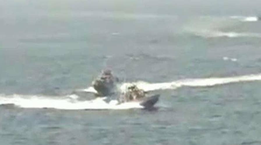 US warship fires 3 warning shots at Iranian boat