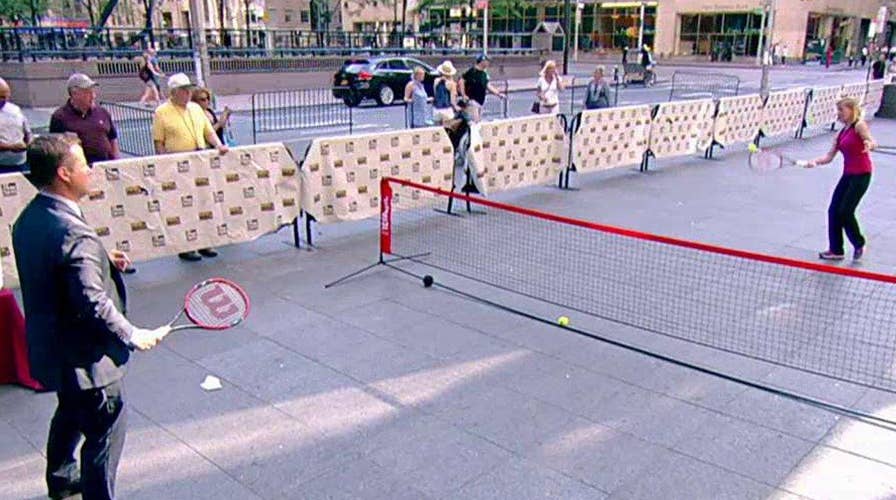 Tennis champ Chris Evert talks start of the US Open