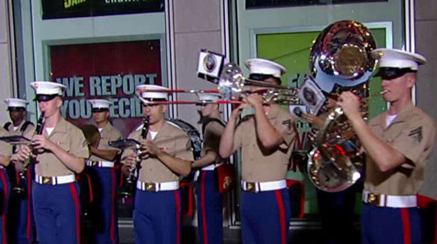 USMC band celebrates 100 years of the Marine Forces Reserve