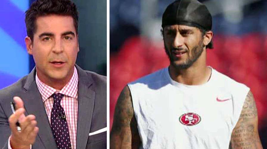 Jesse Watters on Kaepernick's national anthem disrespect