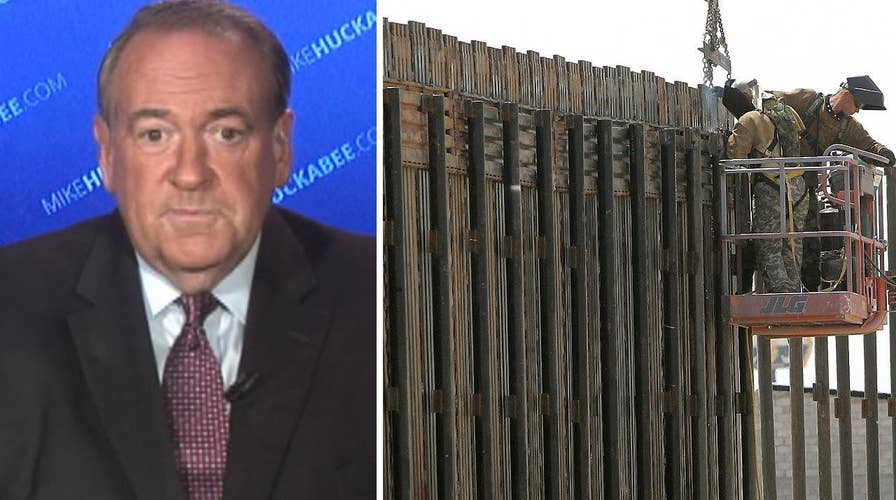 Huckabee addresses growing questions over Trump's 'wall'
