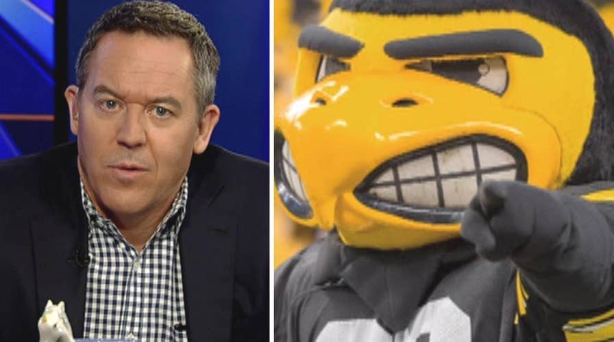 Gutfeld: Angry bird? Professor balks at mean-looking mascot