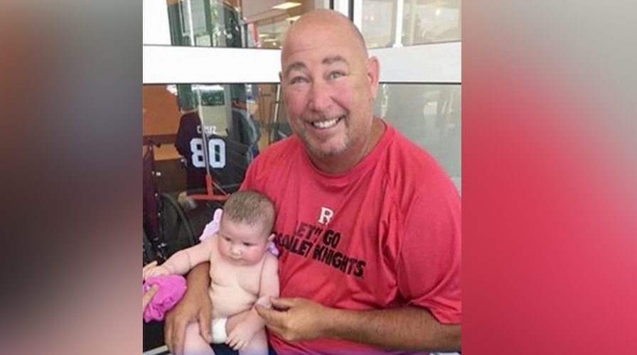 Ex-cop saves baby from sweltering car