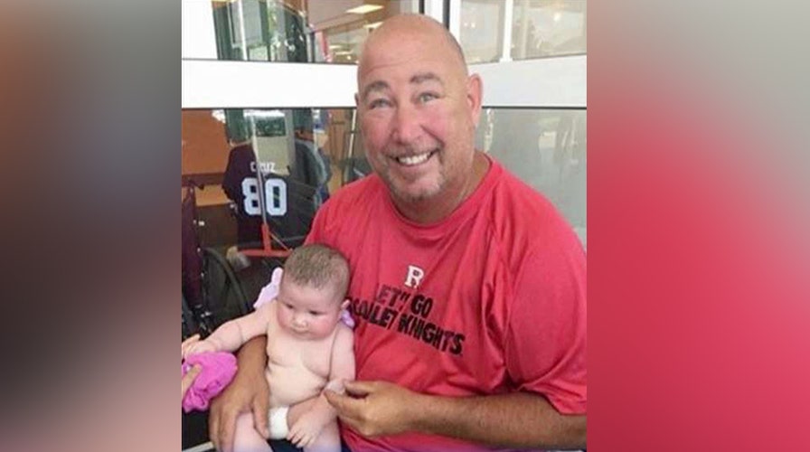 Ex-cop saves baby from sweltering car
