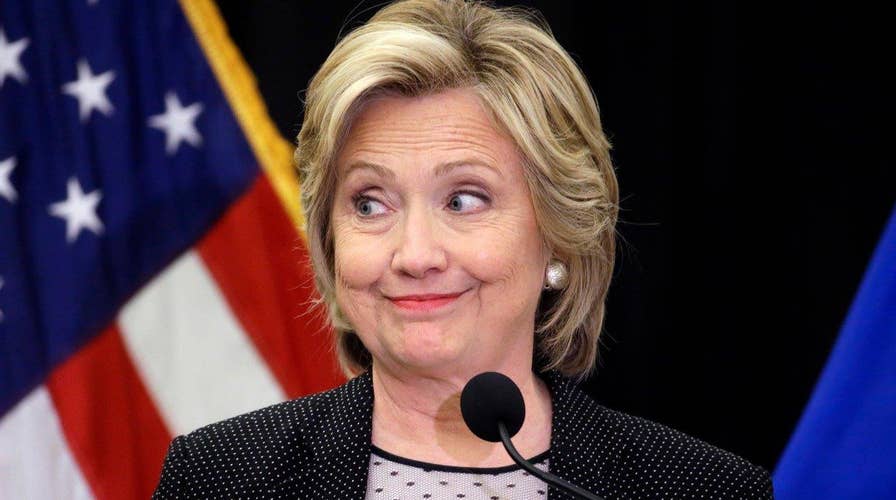 Hillary Clinton and her sliding poll numbers