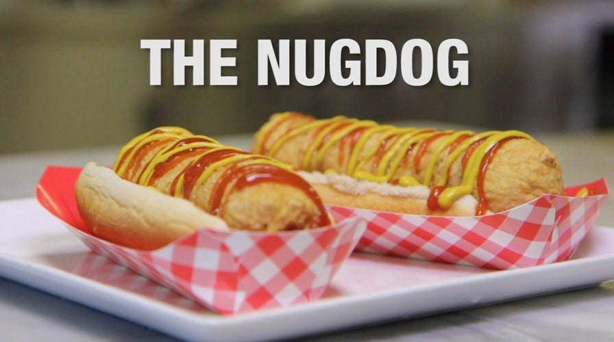 GRUMBLE: Nugdog - love child of a hot dog and chicken nugget