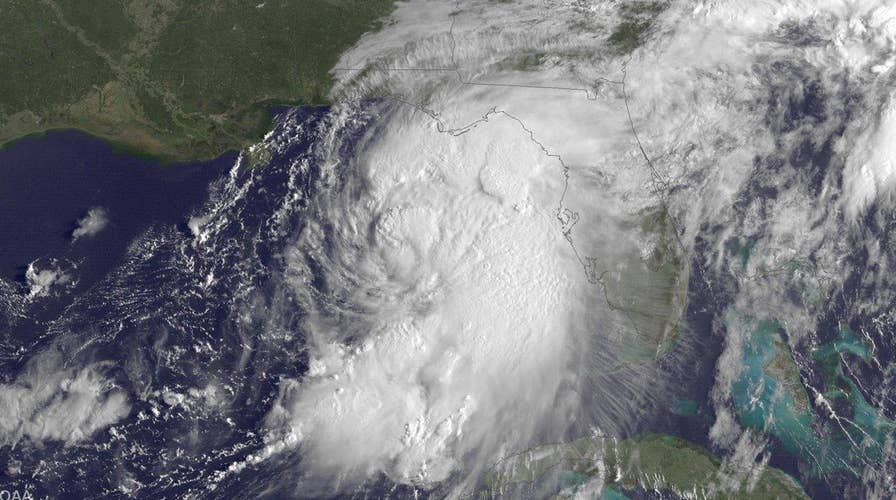 Hermine gains strength, upgraded to hurricane