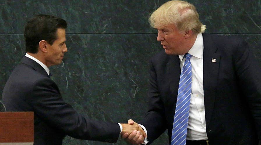 Halftime Report: Did Trump act 'presidential' in Mexico?