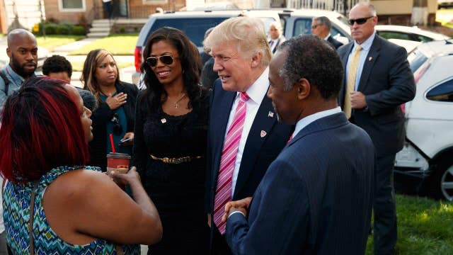 Trump's scripted appeal to blacks