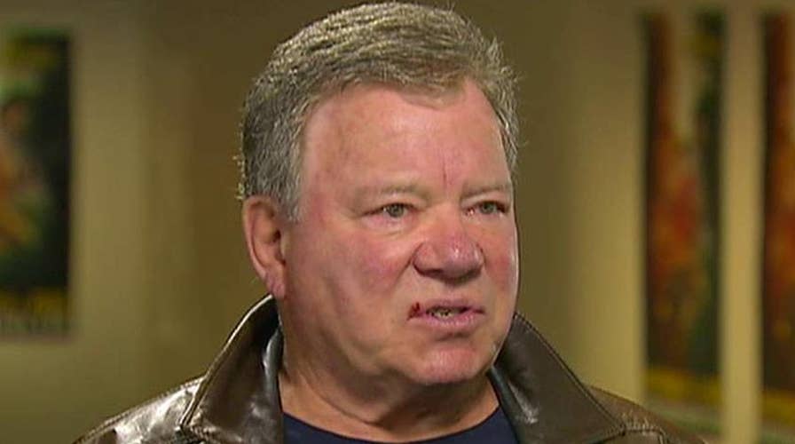 William Shatner celebrates 50th anniversary of 'Star Trek'