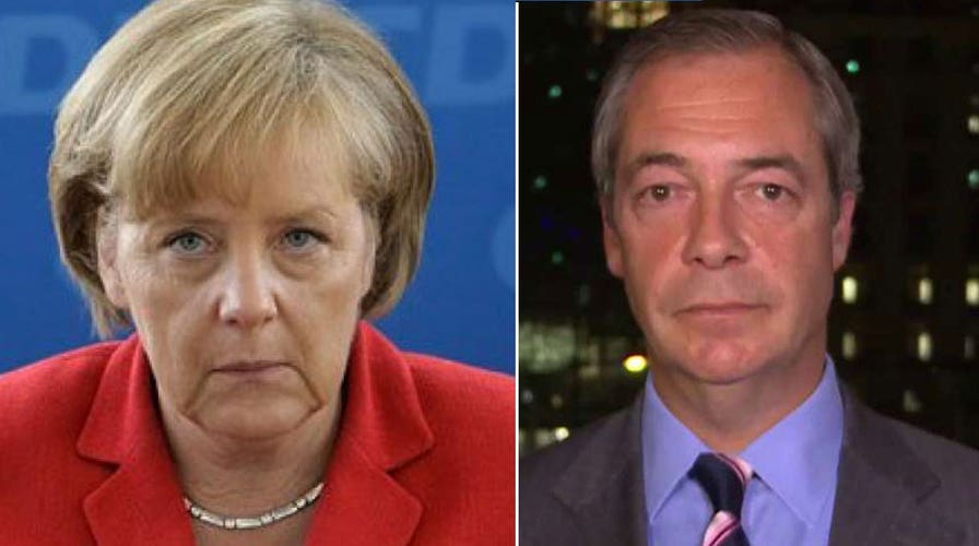 Farage: German voters bloodied Merkel's nose