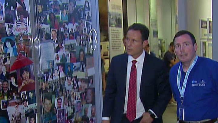 Brian Kilmeade visits 9/11 memorial 15 years after attacks 