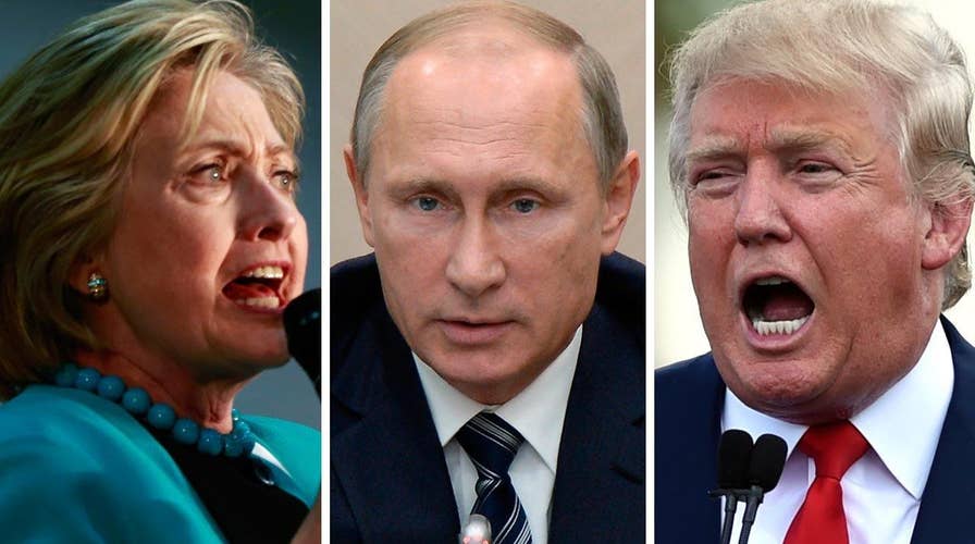 Clinton and Trump spar over Russian relations