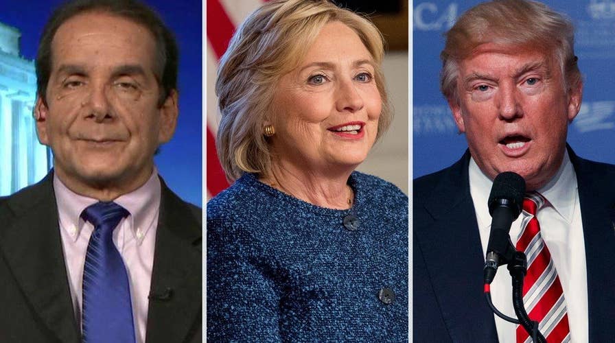 Krauthammer: Clinton has set the debate bar so low for Trump