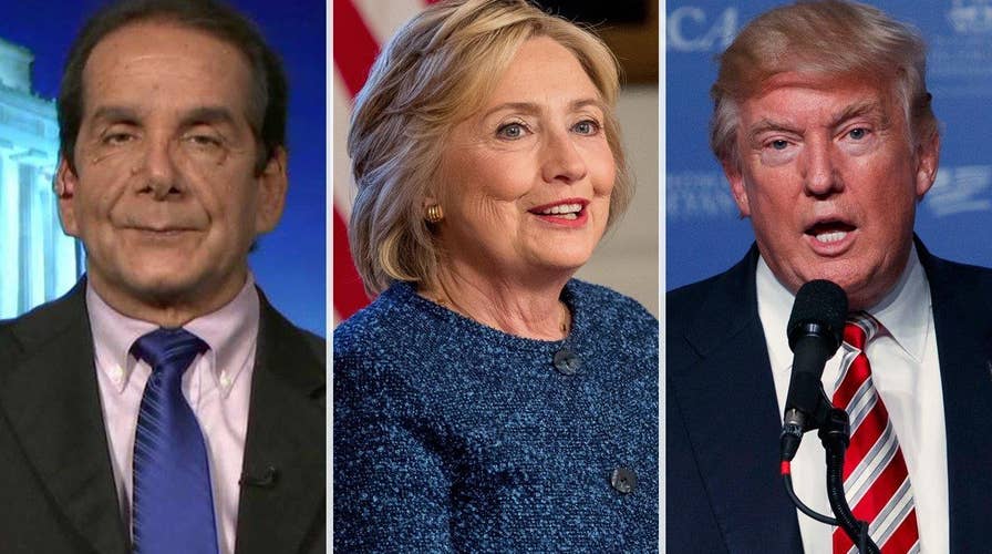 Krauthammer: Clinton has set the debate bar so low for Trump